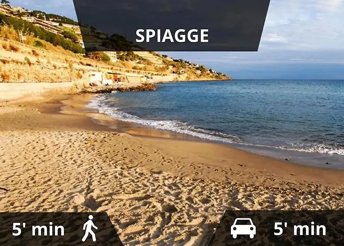 Mansarda In Pieno Centro - 500mt Da Ariston E Ciclabile Sanremo